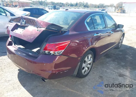 2008 Honda Accord 3.5 Ex-L from USA, damaged, VIN 1HGCP36838A057887